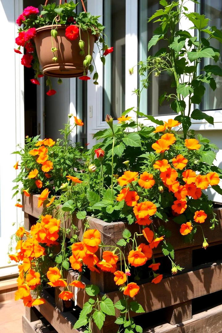 Nasturtiums - 30 Flowering Plants for Balcony