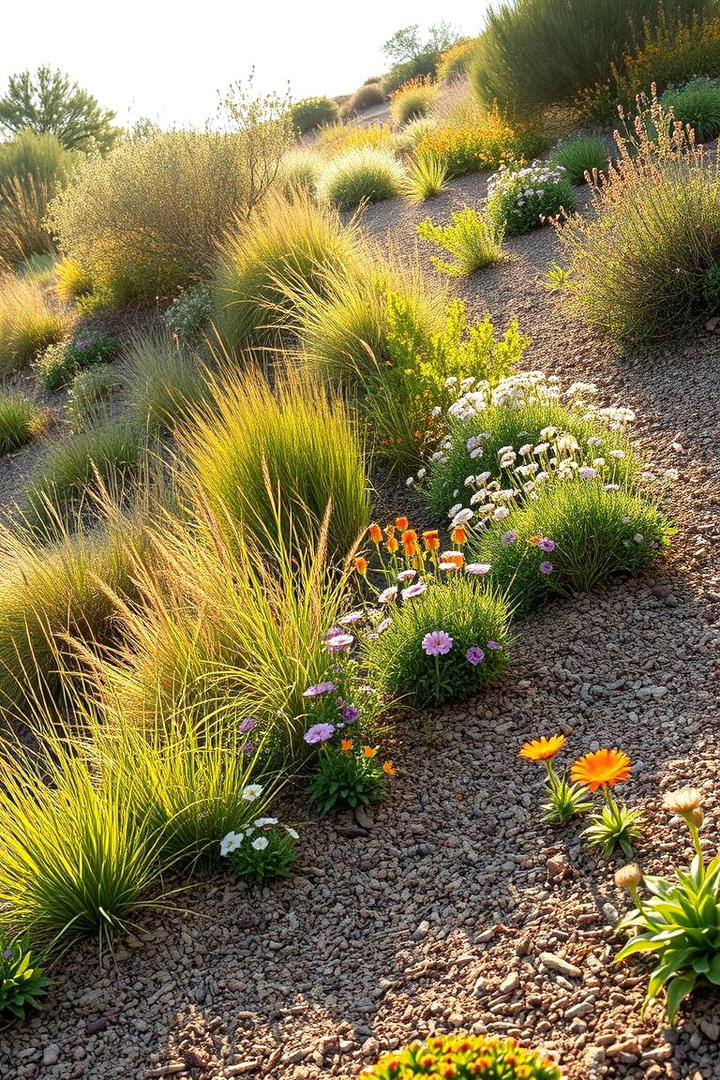 Native Plant Haven - 30 Sloped Garden Ideas