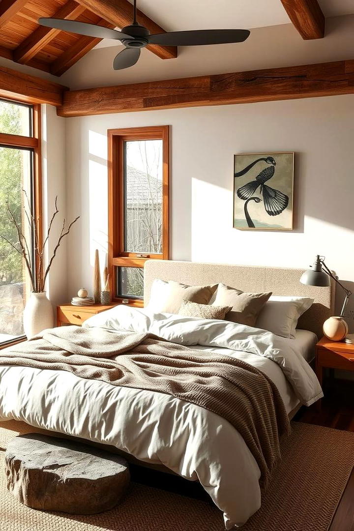 Natural Elements - 21 Cozy Bedroom Ideas