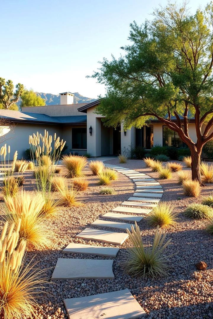 Natural Landscaping - 30 Modern Ranch House