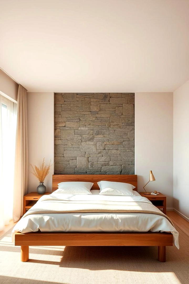 Natural Materials Emphasis - 21 Minimalist Bedroom Ideas