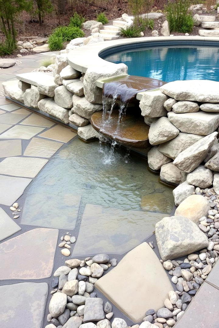 Natural Stone Pool Landscaping - 17 Pool Landscaping Ideas