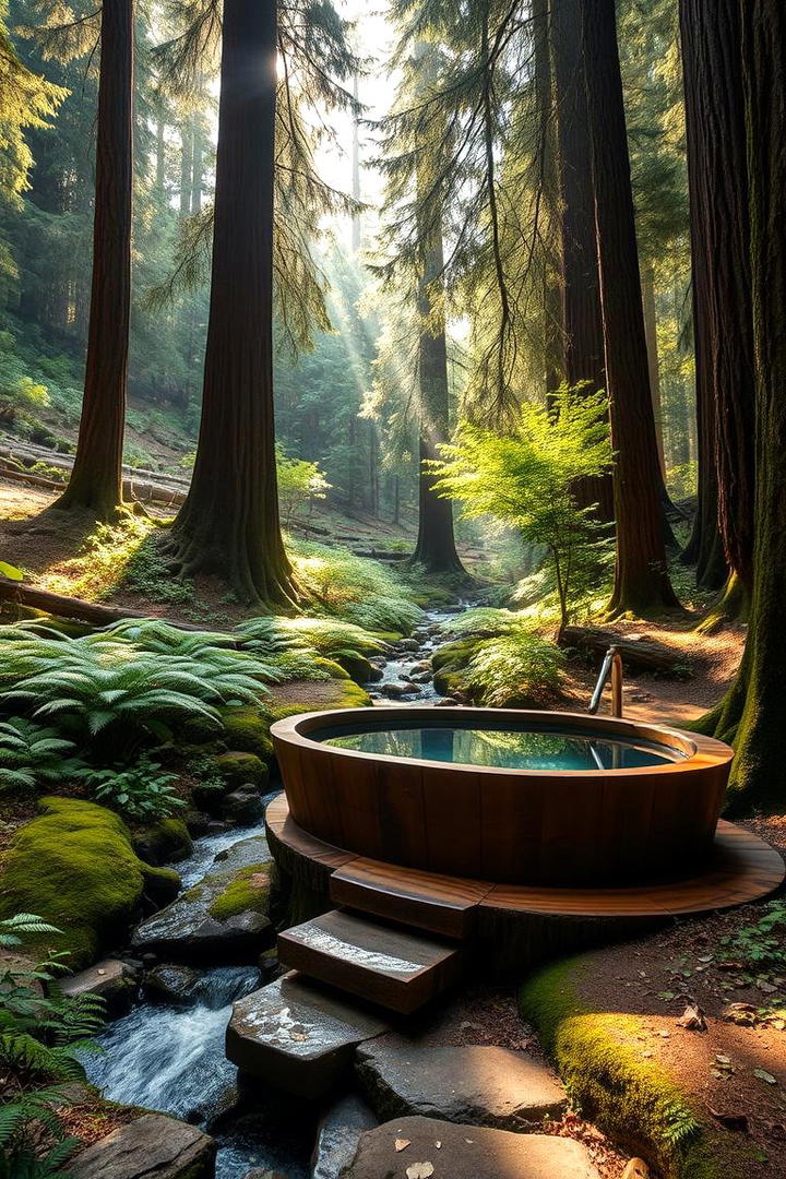 Nature Infused Sanctuary - 30 Outdoor Bathtub Ideas