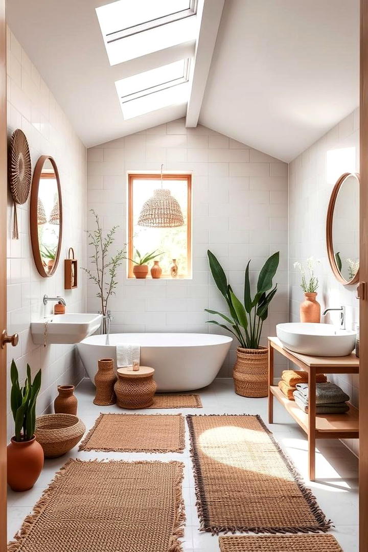 Nature Inspired Decor - 30 Jack and Jill Bathroom Ideas