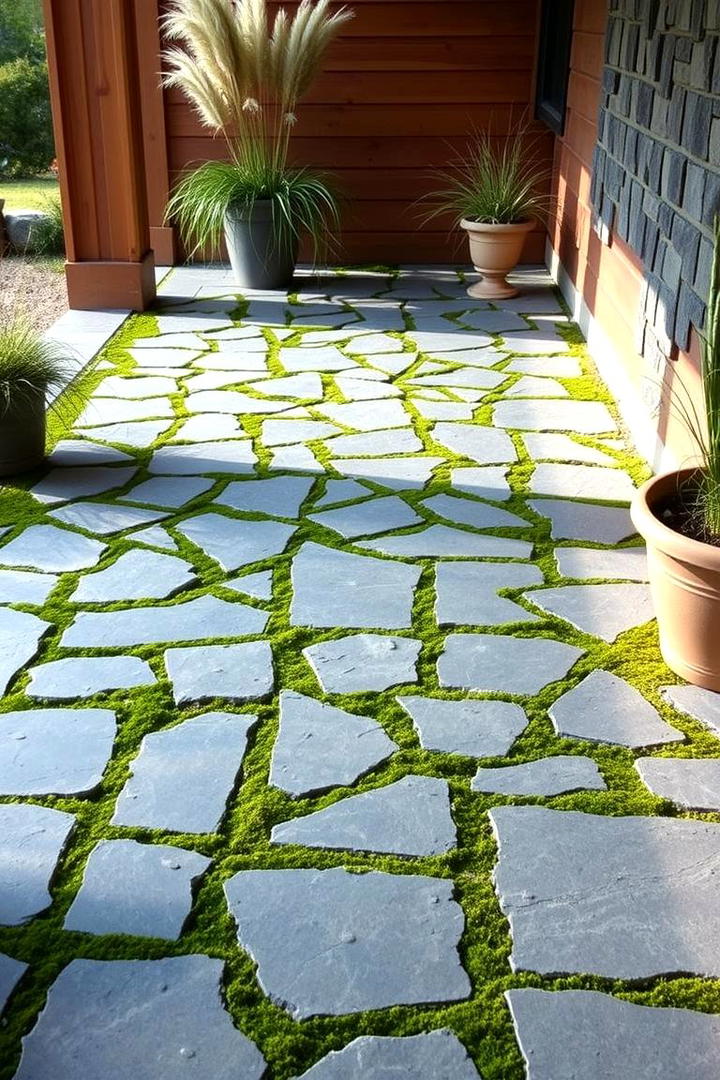 Nature Inspired Flooring - 21 Small Porch Ideas