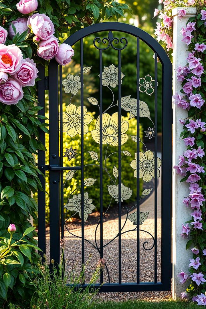 Nature Inspired Floral Designs - 30 garden gate ideas