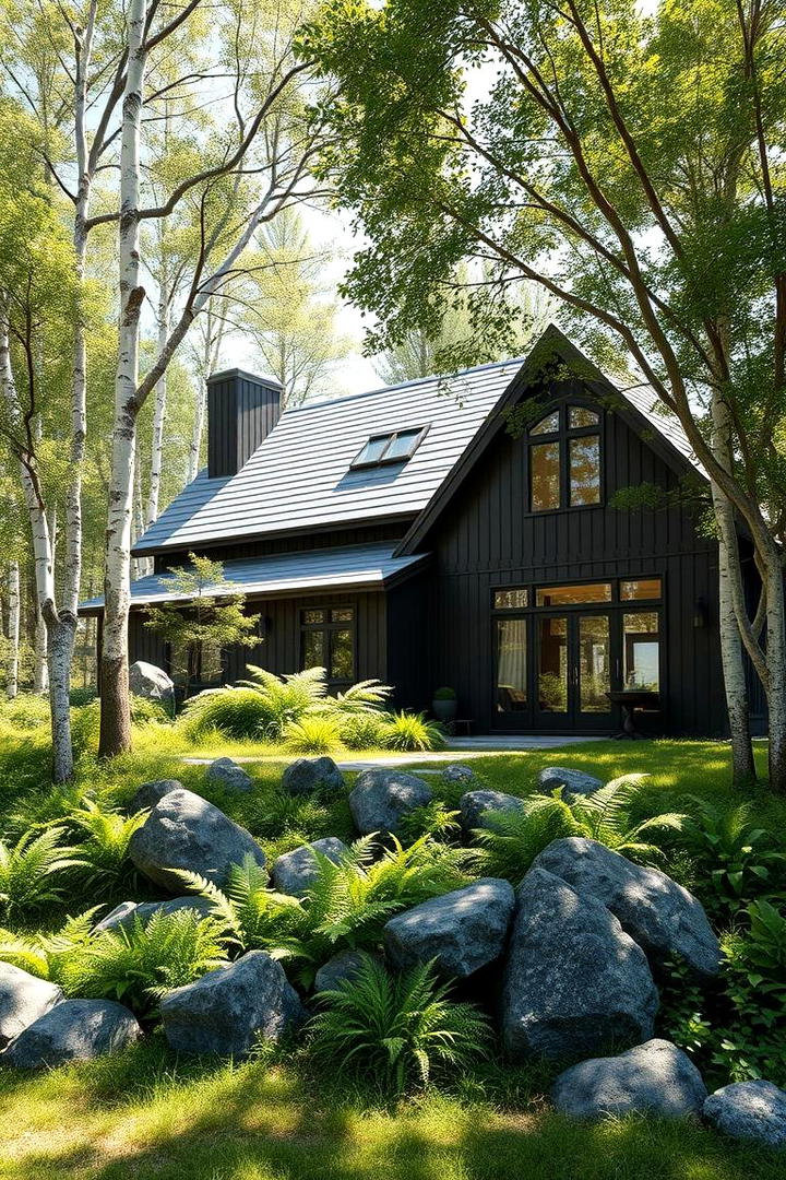 Nature Inspired Landscaping - 30 Scandinavian House Exterior Ideas