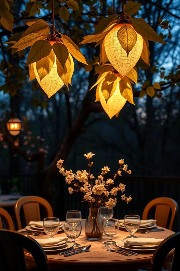 Nature Inspired Lighting - 21 Spring Decor Ideas