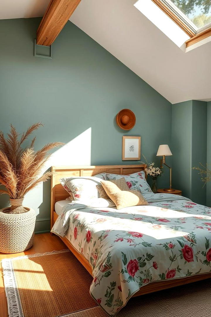 Nature Inspired Motifs - 30 Duck Egg Blue Bedroom Ideas