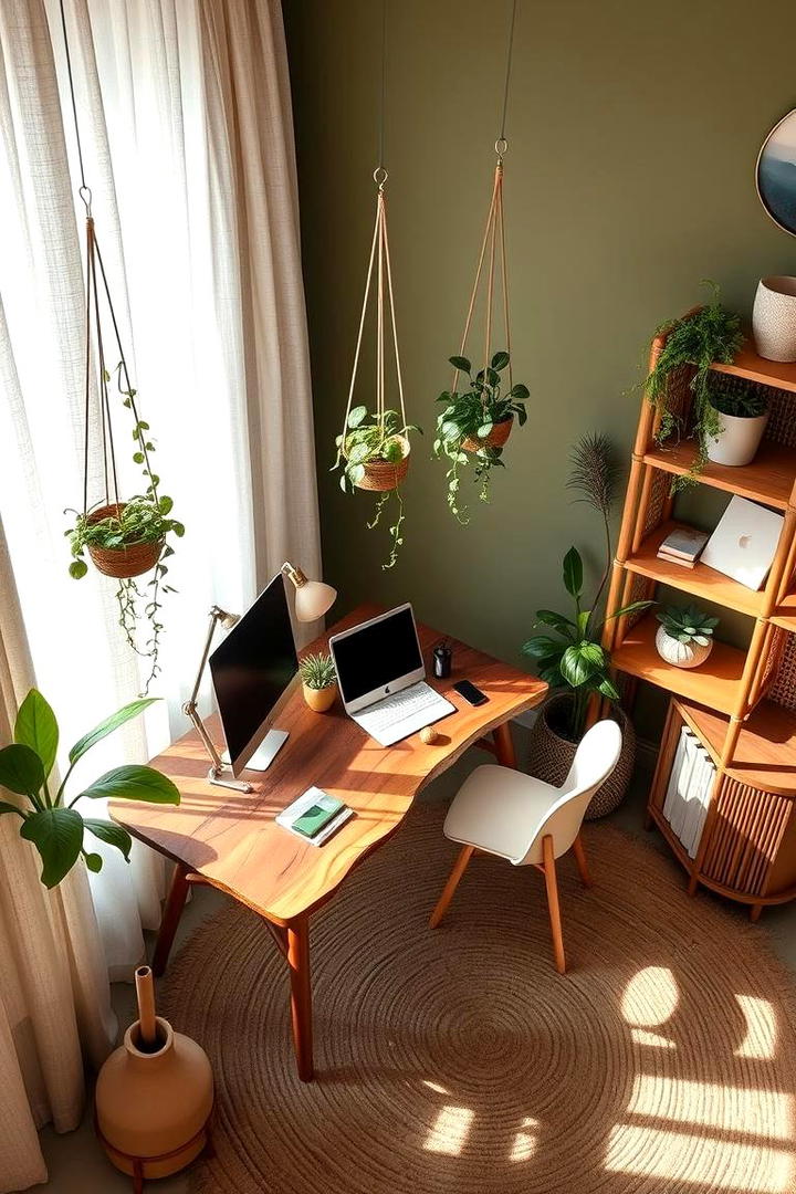 Nature Inspired Study - 30 Study Room Ideas