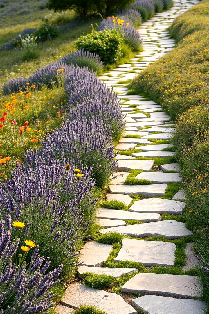 Nature Trail Inspired Walkways - 30 Rustic Patio Ideas