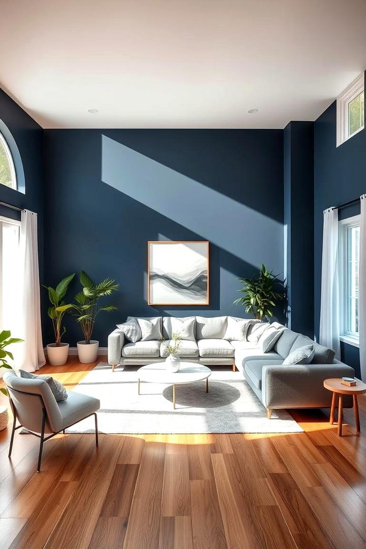 Navy Blue and Crisp White Contrast - 21 Designer-approved Colors That Go With Navy Blue