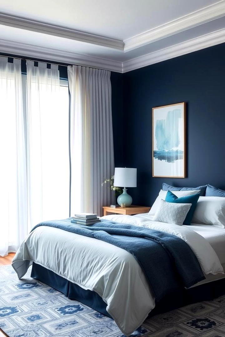 Navy Blue with Pastel Blue Undertones - 21 Designer-approved Colors That Go With Navy Blue