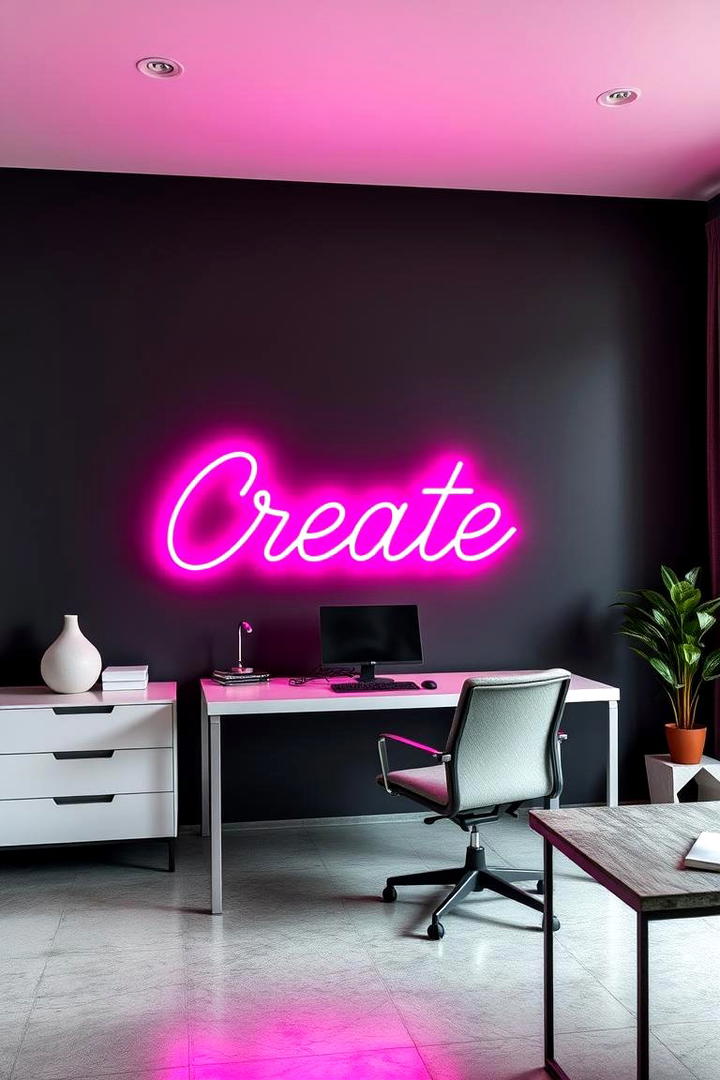 Neon Sign Art - 21 Wall Decor Ideas