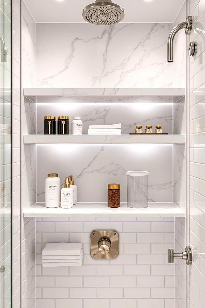 Niche Storage Solutions - 21 Small Shower Ideas