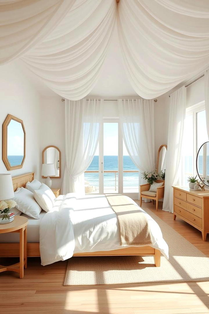 Ocean Breeze Ambiance - 21 Beach Themed Bedroom Ideas