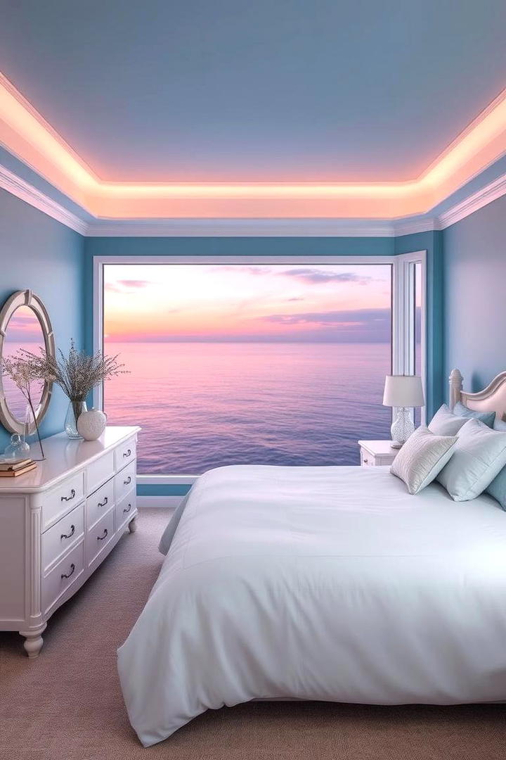 Ocean Glow - 30 Mermaid Bedroom Ideas