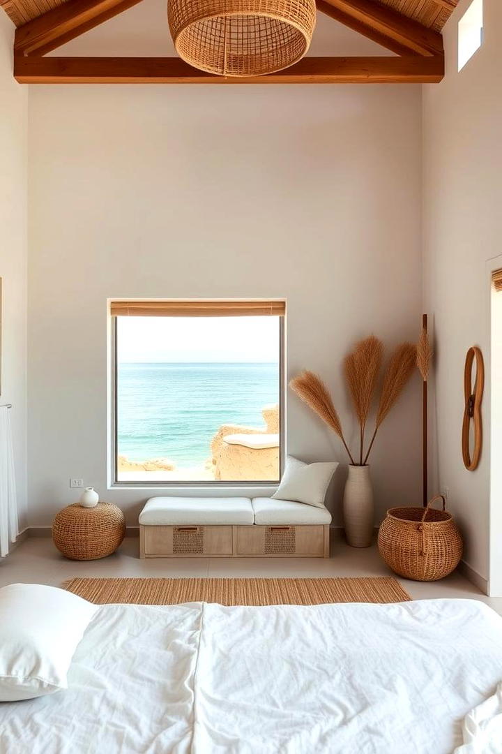 Oceanic Zen Retreat - 21 Beach Themed Bedroom Ideas