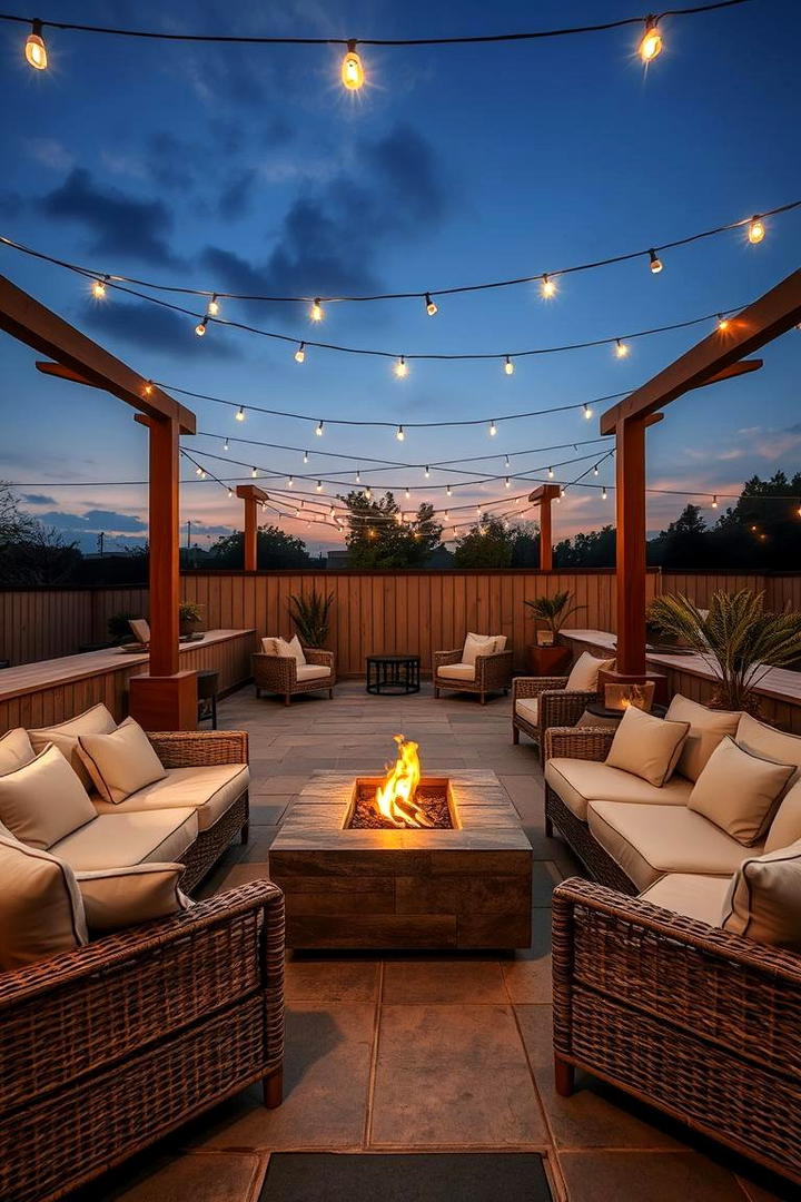 Open Air Lounge Retreat - 21 Outdoor Living Room Ideas