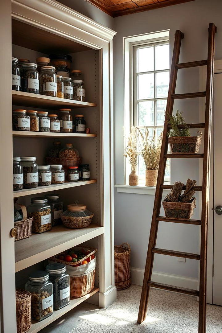 Open Pantry Display Tips - 30 Cottage Kitchen Ideas