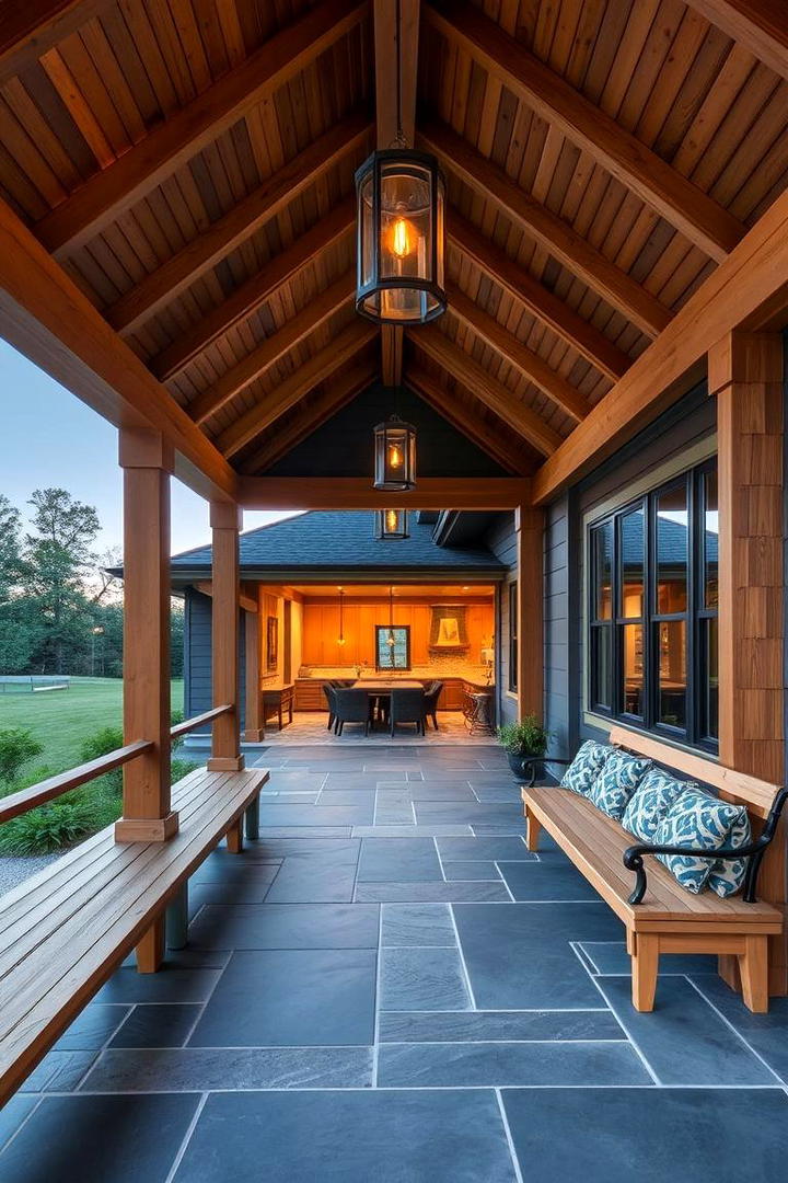 Open Porch Concepts - 30 Modern Tudor Exterior Inspiration