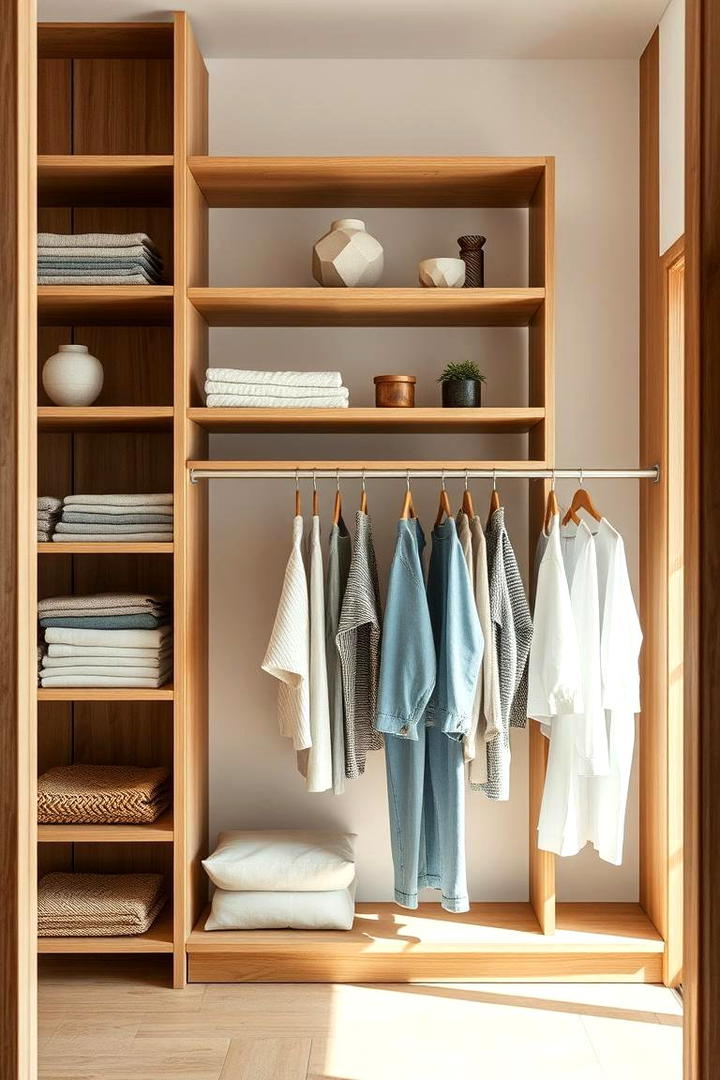 Open Shelving Aesthetics - 21 Walk in Closet Ideas