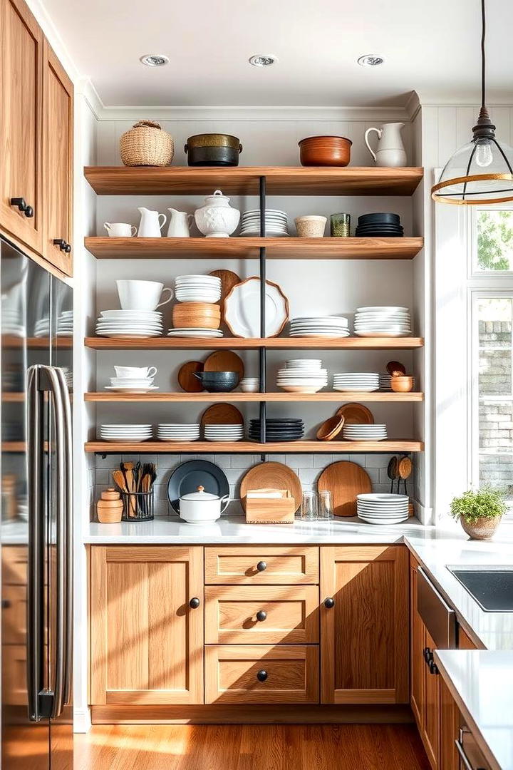 Open Shelving Designs - 21 Modern Kitchen Ideas