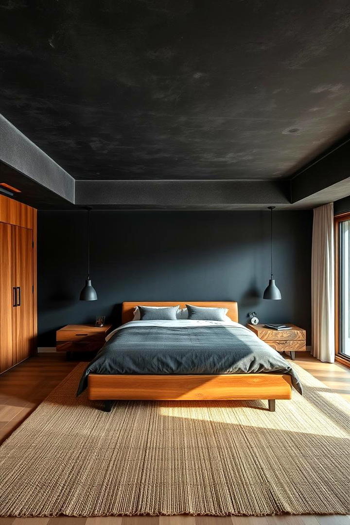 Organic Black Elements - 30 black ceiling ideas