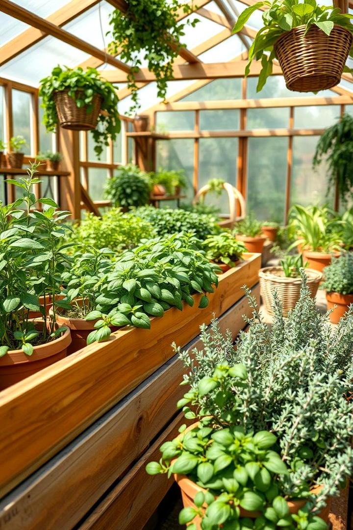 Organic Herb Greenhouse - 21 Greenhouse Ideas