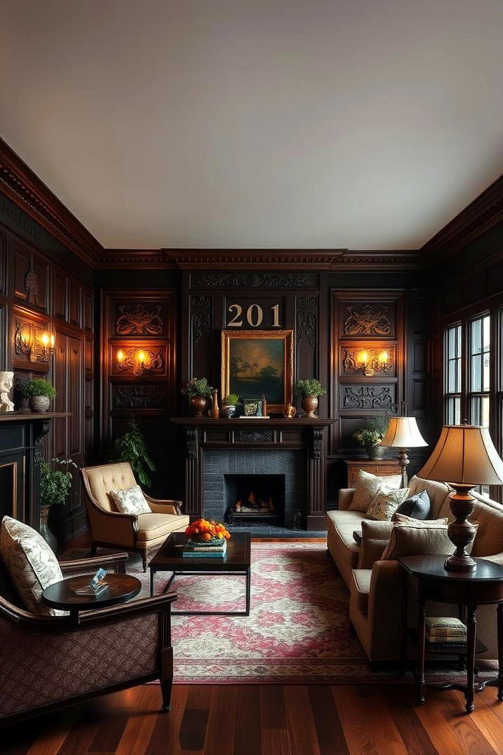 Ornate Wood Paneling - 30 Traditional Living Room Ideas