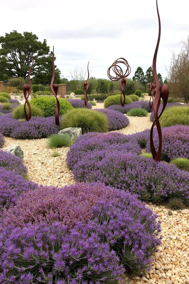 Outdoor Art Installation Garden - 30 Desert Landscape Ideas