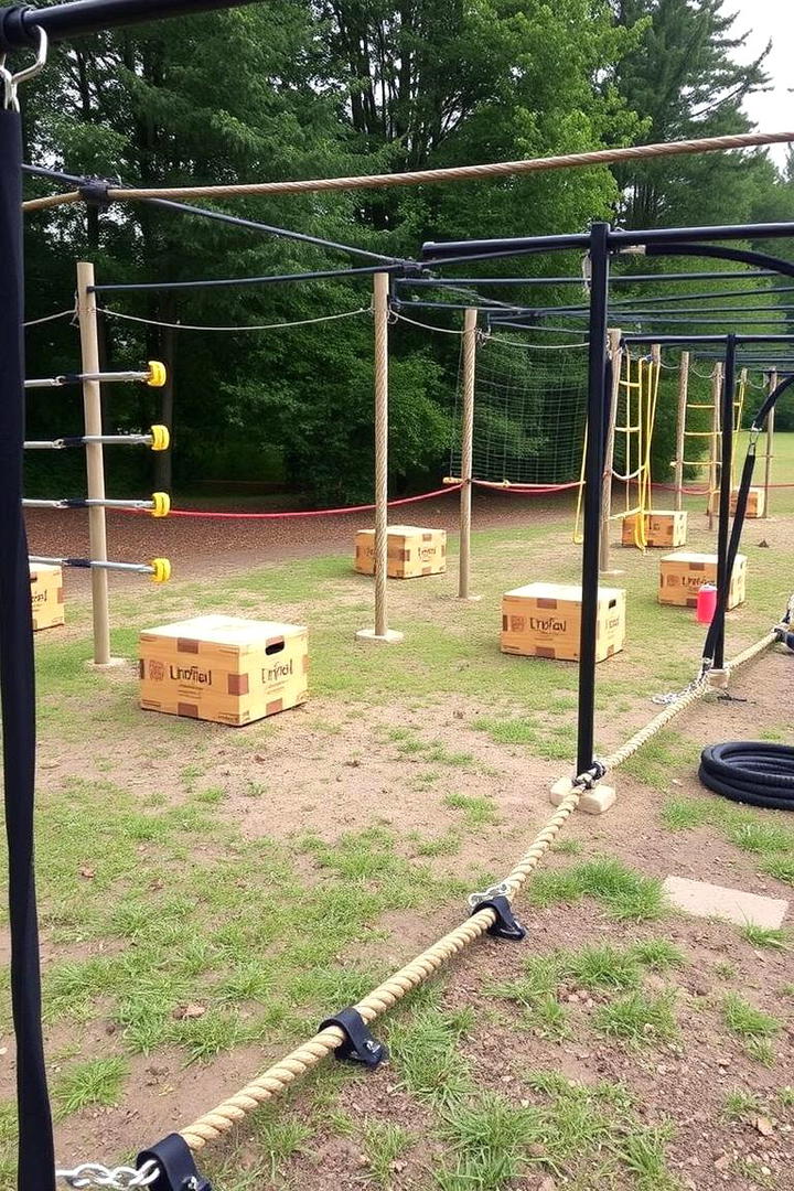 Outdoor Boot Camp Setup - 30 Outdoor Gym Ideas