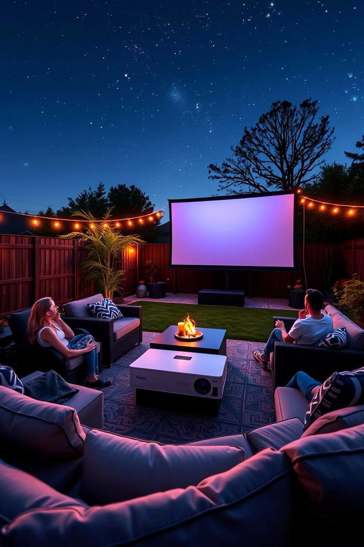 Outdoor Cinema Experience - 21 Backyard Ideas