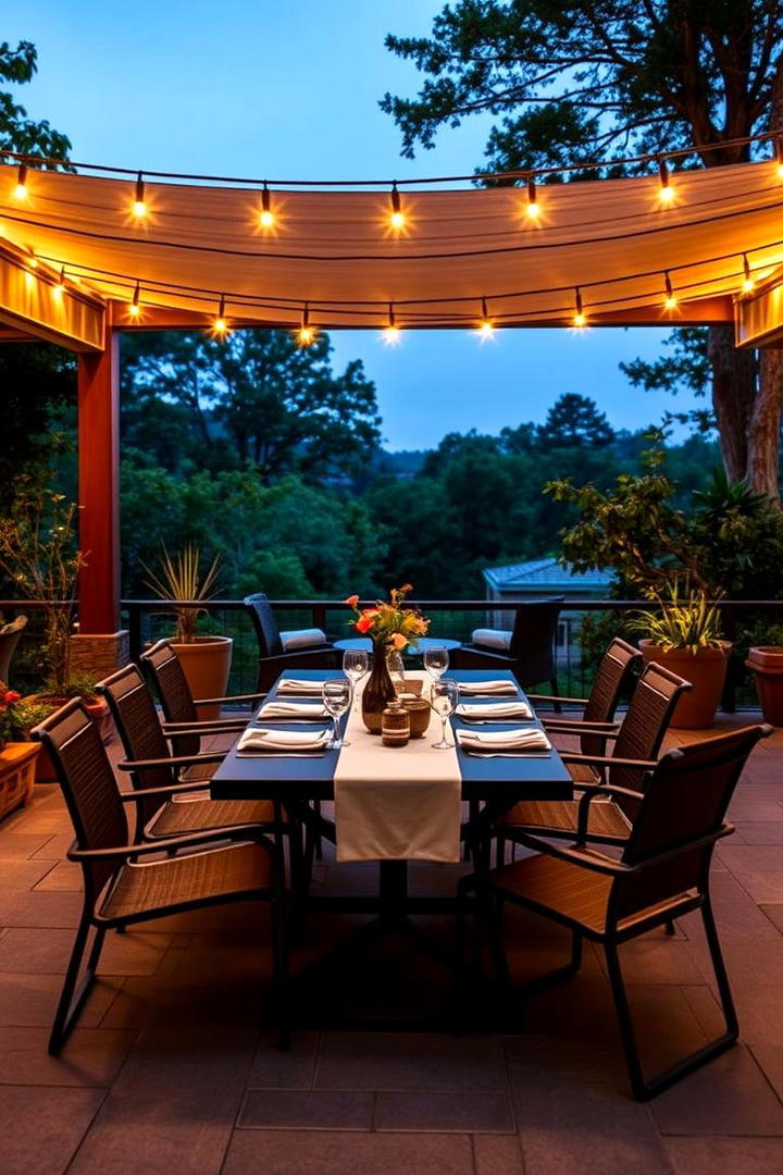 Outdoor Dining Area - 21 Backyard Patio Ideas