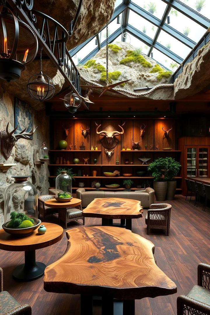 Outdoor Inspired Decor - 30 Hunting Trophy Room Ideas