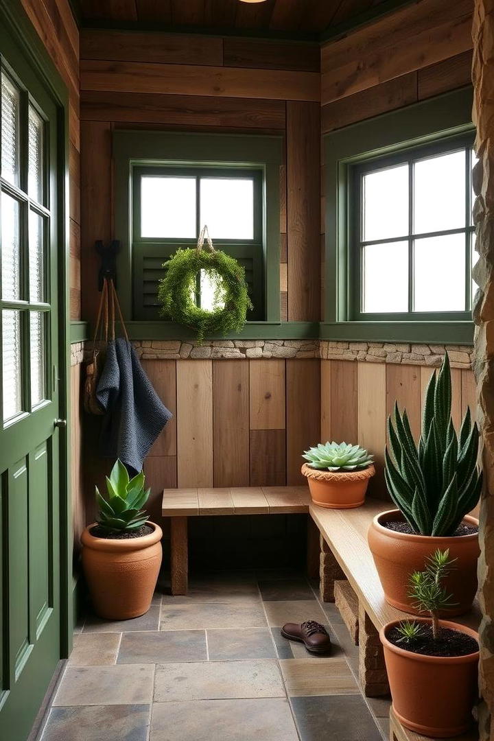 Outdoor Inspired Decor - 21 Mud Room Ideas