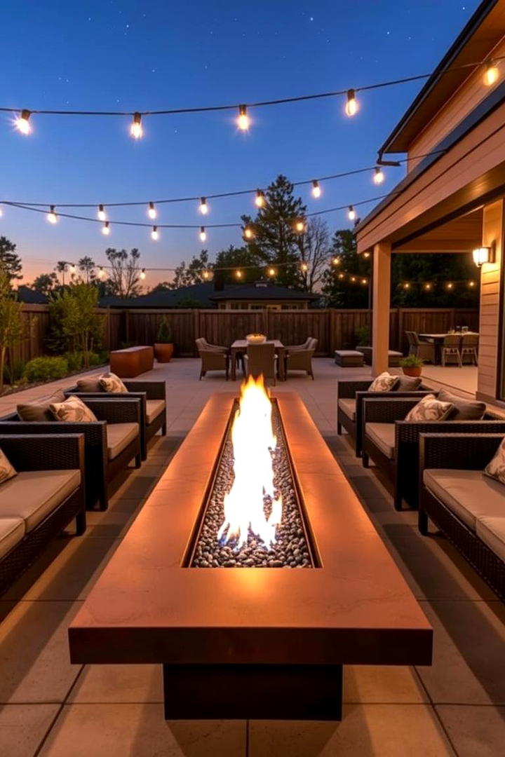 Outdoor Patio Fireplace - 21 Modern Fireplace Ideas