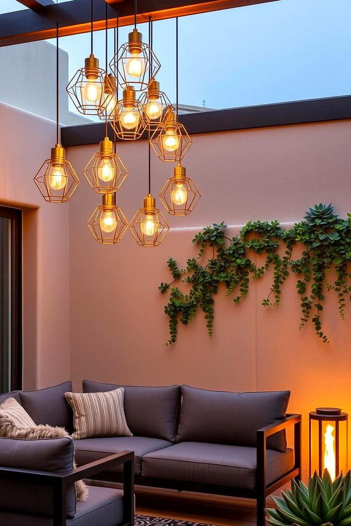 Outdoor Patio Lantern Display - 30 Lantern Decor Ideas