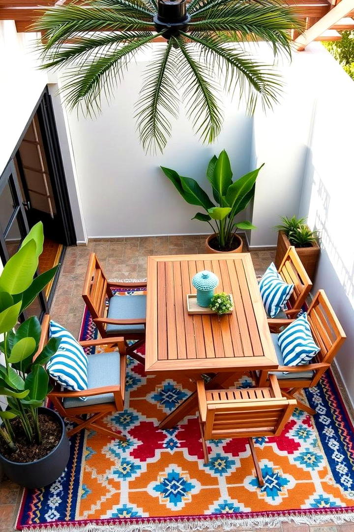 Outdoor Rugs and Textiles - 21 Outdoor Decor Ideas