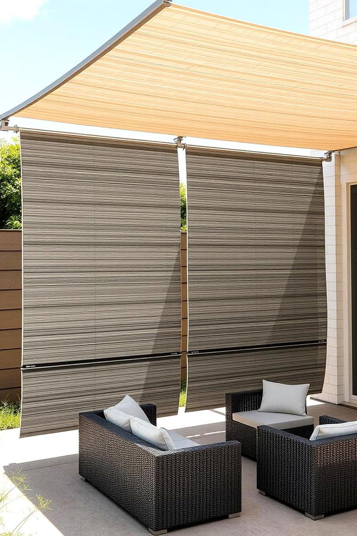 Outdoor Solar Screens - 30 Patio Curtain Ideas