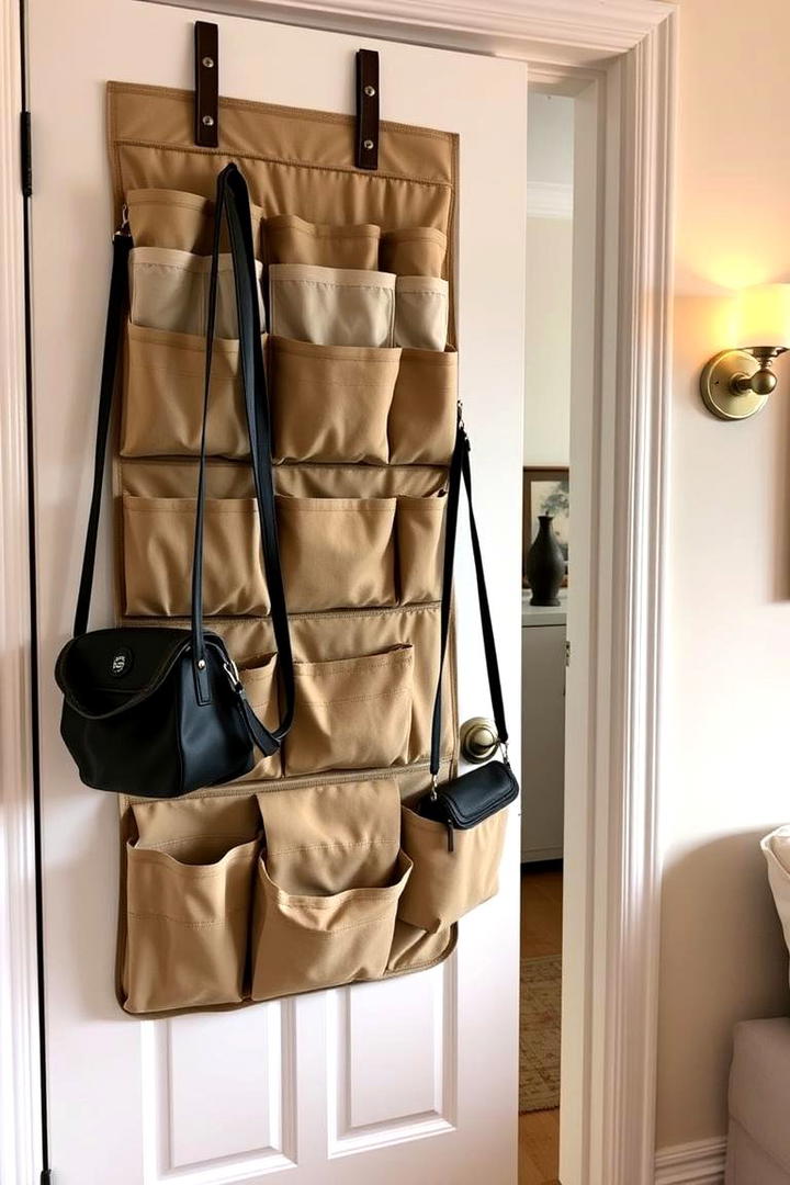 Over the Door Purse Rack - 30 Purse Storage Ideas