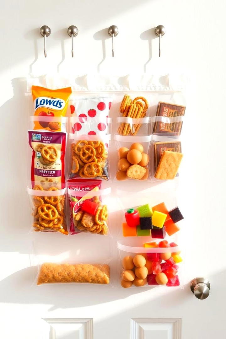 Over the Door Snack Storage - 30 Snack Storage Ideas