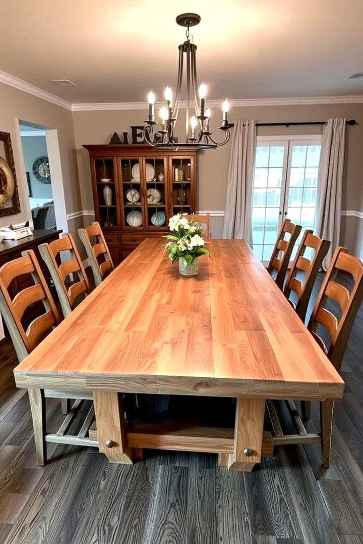 Pallet Dining Table - 21 Pallet Furniture Ideas