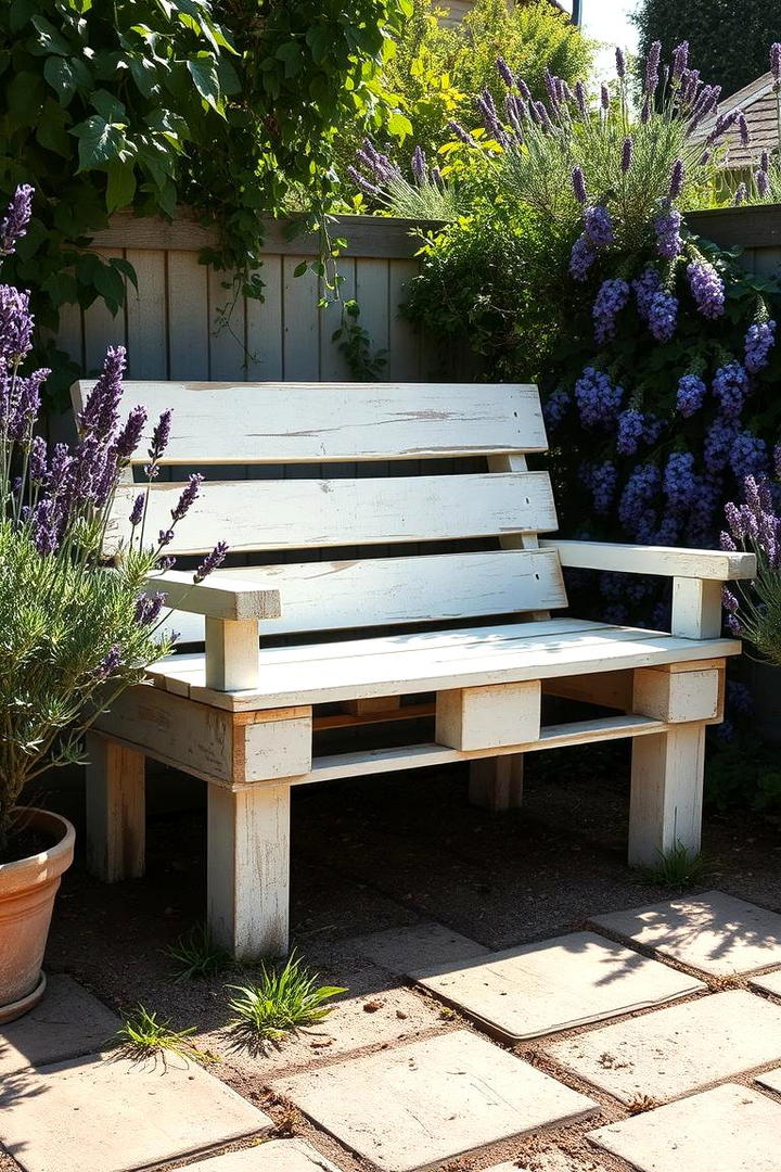 Pallet Garden Bench - 21 Pallet Furniture Ideas