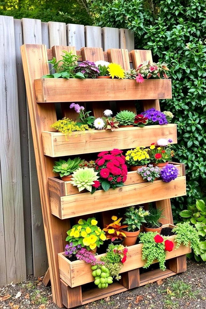 Pallet Garden Revival - 21 Fall Planter Ideas