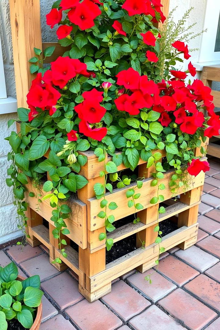 Pallet Planter Box - 21 Pallet Furniture Ideas