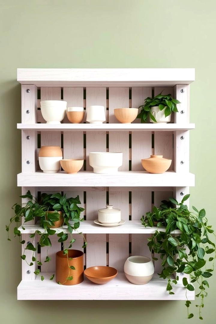 Pallet Shelving Unit - 21 Pallet Furniture Ideas