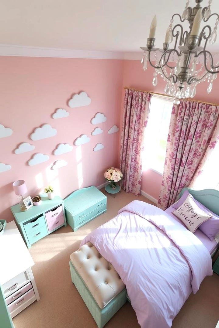 Pastel Dream Haven - 21 Teen Girl Bedroom Ideas