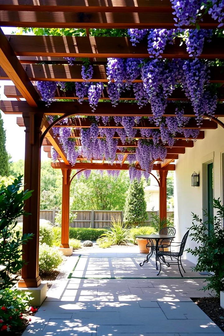 Pergola Inspired Trellis - 21 Garden Trellis Ideas