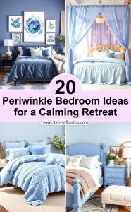 20 Periwinkle Bedroom Ideas for a Calming Retreat